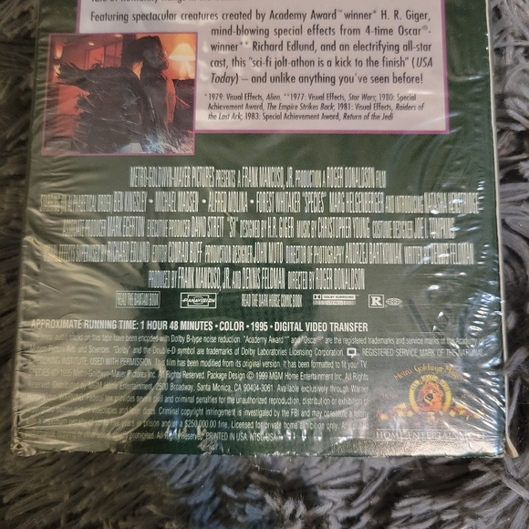 SPECIES VHS Movie (1995) - Picture 5 of 9